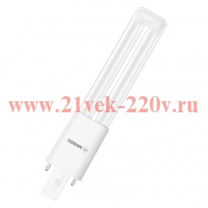 Лампа светодиодная DULUX S9LED 4,5W/840 G23 500Lm (ЭмПРА или 220В) OSRAM