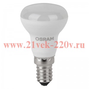Лампа светодиодная LV R50 60 7SW/865 230VFR E14 560lm OSRAM дневной белый свет