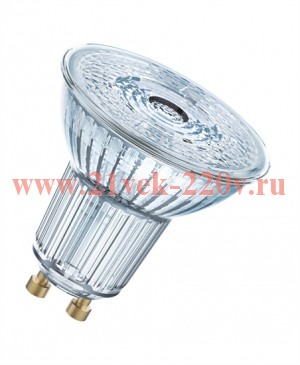 Лампа светодиодная 2PARATHOM SpotPAR16 non-dim 4,3W/827 36°350lm GU10 OSRAM мягкий тёплый белый свет