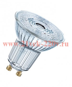 Лампа светодиодная 2-PARATHOM Spo PAR16 GL80 non-dim 6,9W/830 60°575lm GU10 OSRAM тёплый белый свет