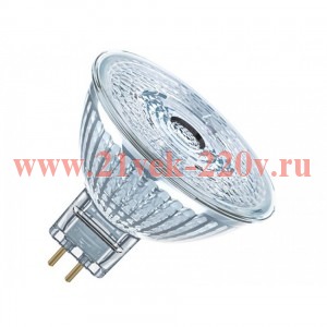 Лампа светодиодная no dim PARATHOM Spot MR16 GL50 8W/827 12V 36°GU5.3 OSRAM мягкий тёплый белый свет