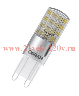 Лампа светодиодная LEDPPIN 30 2,6W/840 G9 230V 320Lm OSRAM нейтральный белый свет
