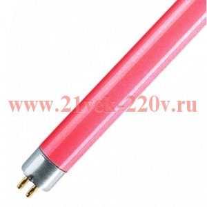 Люминесцентная лампа T4 Foton LТ4 6W RED 207 mm G5 красный