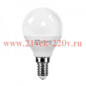 Лампа светодиодная LED-ШАР-VC 11Вт 230В E14 3000К 990лм IN HOME 4690612020587