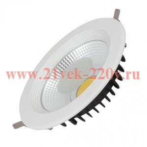 Светодиодный светильник FL-LED DLA 20W 4200K D190xd170x60mm 1800Lm FOTON встраиваемый круглый