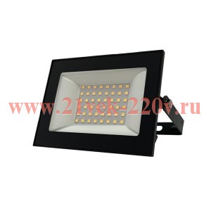 Прожектор светодиодный FL-LED Light-PAD 50W Black 2700К 4250Лм AC220-240В 145x112x30мм FOTON