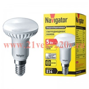 Лампа Navigator 94 136 NLL-R50-5-230-4K-E14(Standard)