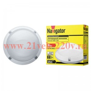 Светильник Navigator 94 829 NBL-PR1-7-4K-WH-IP65-LED (аналог НПБ 1301/НПП 1301)