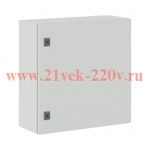 Навесной металлический влагозащищенный шкаф DKC CE IP66 600x400x250мм с монтажной платой