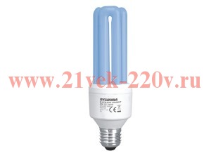 Лампа ультрафиолетовая SYLVANIA MINILYNX 20W E27/BL368 E27 (355-385nm) (в ловушки для насекомых)