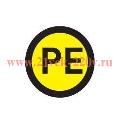 Наклейка PE (1шт) (d20мм) PROxima