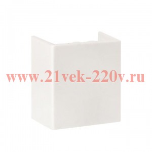 Соединитель (40х16) (4 шт) Plast EKF PROxima Белый