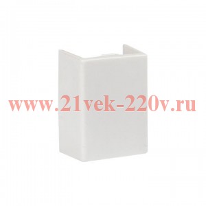 Соединитель (15х10) (4 шт) Plast EKF PROxima Белый