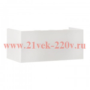 Соединитель (100х60) (2 шт) Plast EKF PROxima Белый