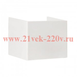 Соединитель (60х40) (4 шт) Plast EKF PROxima Белый