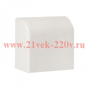 Заглушка (40х16) (4 шт) Plast EKF PROxima Белый