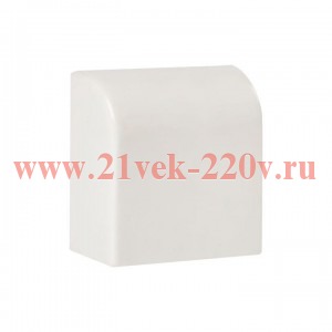 Заглушка (25х16) (4 шт) Plast EKF PROxima Белый
