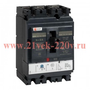 Автоматический выключатель ВА-99C (Compact NS) 160/32А 3P 36кА EKF PROxima