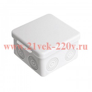 Коробка распаячная КМР-030-034 пылевлагозащищенная без мембранных вводов (109х109х55) EKF PROxima