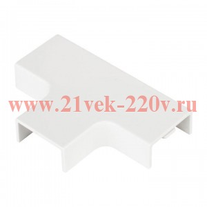 Угол T-образный (25х25) (4 шт) Plast EKF PROxima Белый