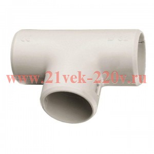 Тройник соединительный для трубы Plast (20мм.) EKF PROxima