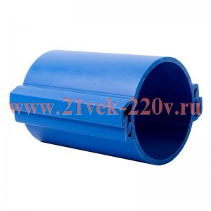 Труба гладкая ПНД разборная d110мм 450Н син. PROxima EKF tr-hdpe-110-450-blue