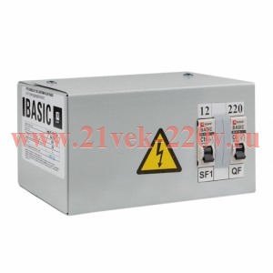 Ящик с понижающим трансформатором ЯТП 0,25кВА 230/12В (2 автомата) EKF Basic