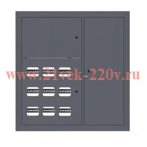 Щит этажный 9кв. RAL7024 3 окна в ряд по гориз. (1000х950х150) PROxima EKF mb29-v-9-ral7024-1