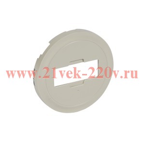 Накладка аудио-видео розетки Legrand Celiane HD15 слоновая кость (бежевый)