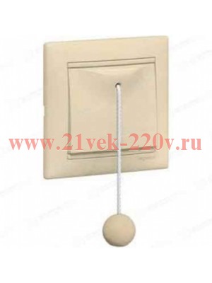 Кнопка со шнурком Legrand Valena слоновая кость