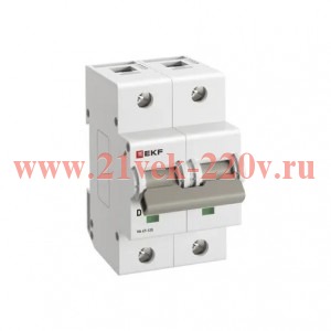 Выключатель автоматический ВА 47-125 2P 40А (C) 15кА PROxima EKF mcb47125-2-40C