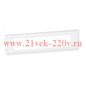 Рамка 10мод. Mosaic бел. Leg 078810L