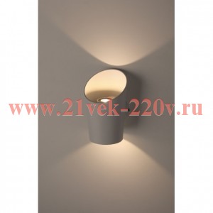 Светильник WL4 WH декор. подсветка светодиод. 2х3Вт IP20 бел. ЭРА Б0034601