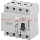 ЭРА NO-902-130 Устройство защитного отключения УЗО ВД63 4Р 16А 30мА