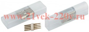 Коннектор LS-connector-220-neon RGB ЭРА Б0046389