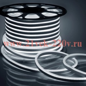 Лента светодиодная неоновая N2835-120-IP67-220V-20m-6500 (1/60) ЭРА Б0043073