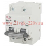 ЭРА NO-902-271 Pro Автоматический выключатель ВА47-100 2Р 10А 10 кА кривая С (6/60/1440)