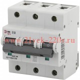 ЭРА NO-902-288 Pro Автоматический выключатель ВА47-100 3Р 50А 10кА кривая D (4/40/960)