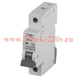 Выключатель автоматический 1п 63А кривая C 4.5кА ВА47-63 PRO ЭРА Б0059413