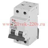 Выключатель автоматический 2п 6А кривая C 4.5кА ВА47-63 PRO ЭРА Б0059418