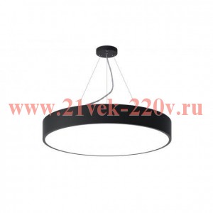 Светильник Geometria Ring SPO-131-B-40K-045 45Вт 4000К 4000лм IP40 600х600х80 черн. Эра Б0058899