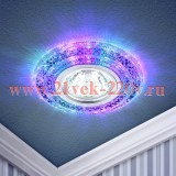Светильник DK LD3 SL/RGB декор cо светодиодной подсветкой (мультиколор) прозр. ЭРА Б0019205