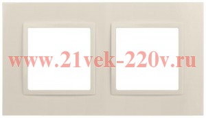 Рамка 2-м Elegance 14-5012-02 Classic слон. кость Эра Б0060577