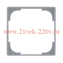 Декоративная накладка ABB Basic 55 серебристый металлик (2516-902)