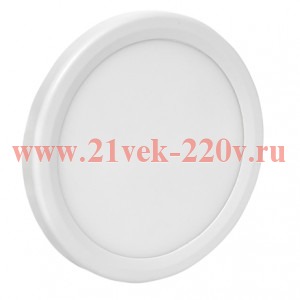 Светильник светодиодный ДВО 1008 14Вт 6500К IP20 встраив. Basic EKF DLL-1008-14-6500