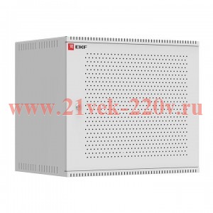 Шкаф телекоммуникационный настенный 9U (600х450) дверь перфорированная, Astra A серия EKF Basic