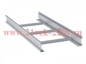 Лоток лестничный 100х500 L6000 2мм усилен. EKF LTP100500x6-2