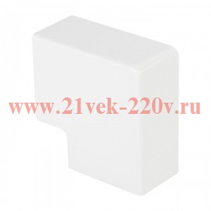 Поворот 90 гр. (40х25) (4 шт) Plast EKF PROxima Белый