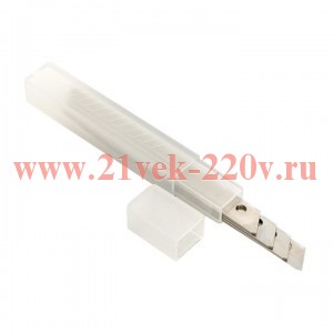 Набор сегментированных лезвий 9мм НС-10 EKF Master cm-s10-ms