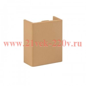 Соединитель (25х16) (4 шт) Plast EKF PROxima под светлое дерево